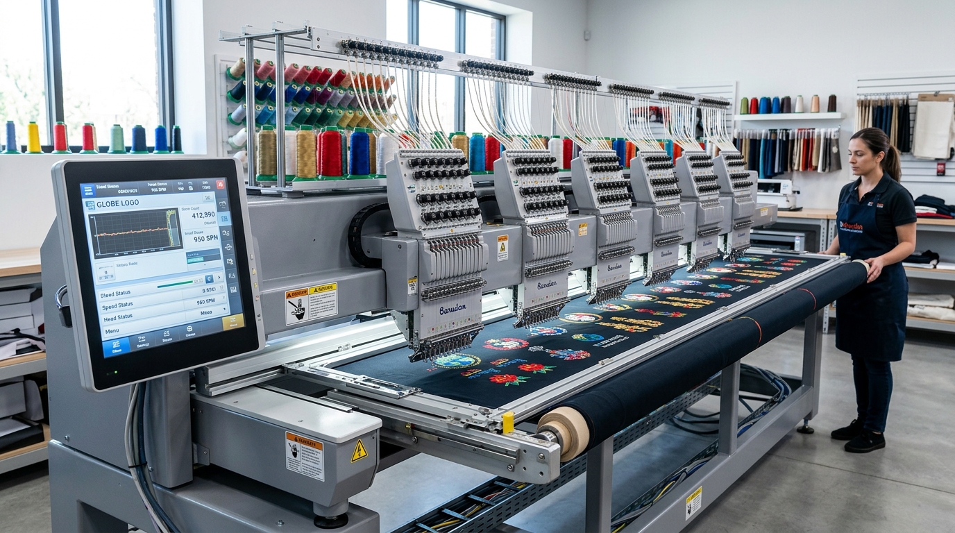 Máquinas de Bordar Computadorizadas Industriais